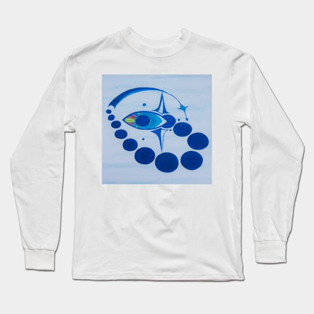 Crop Circle Long Sleeve T-Shirt by yousufi